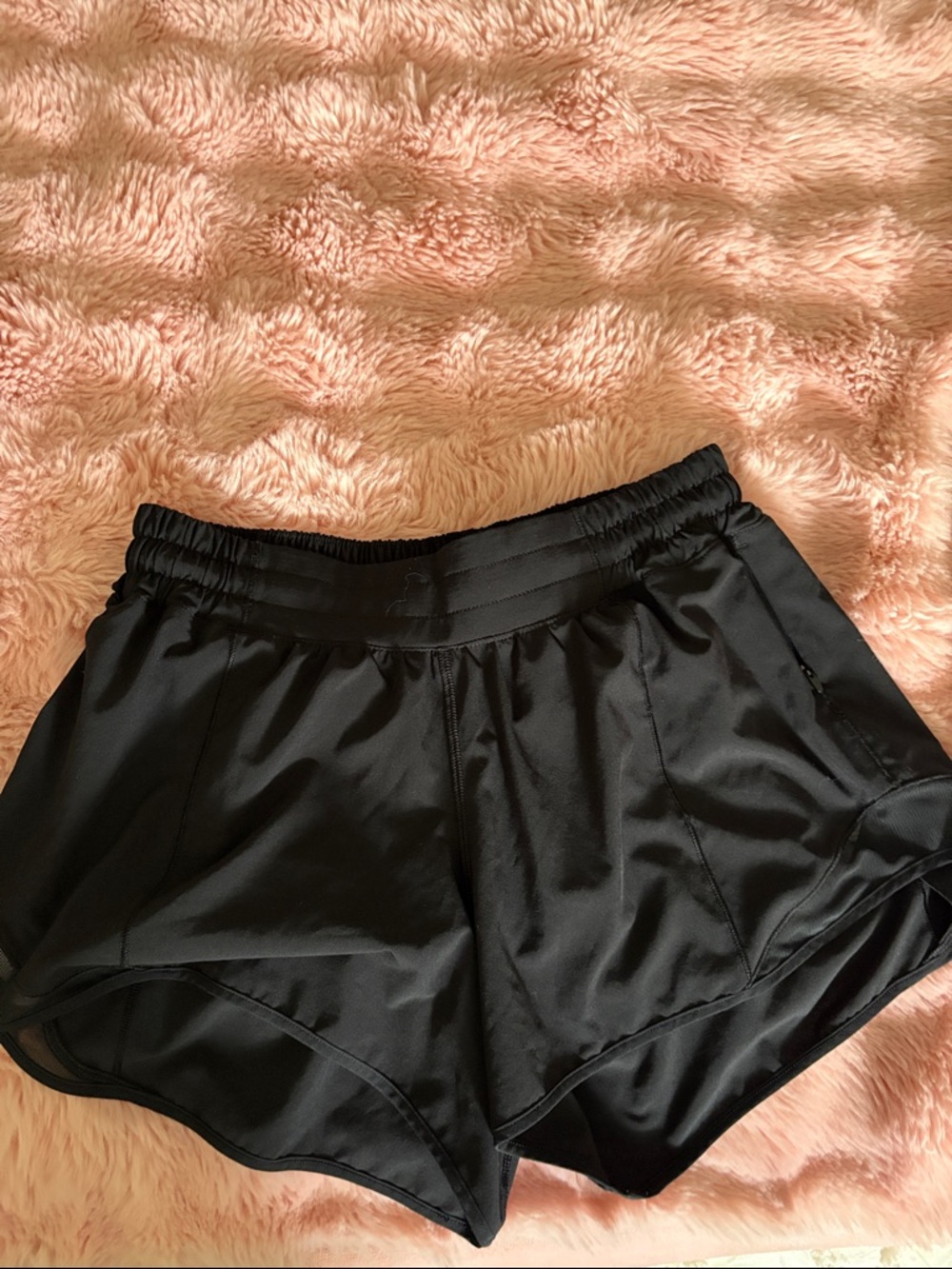 lululemon athletica Women's Black Athletic Shorts